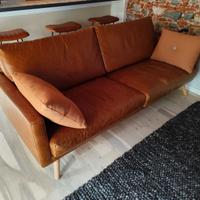 divano in pelle maison du monde