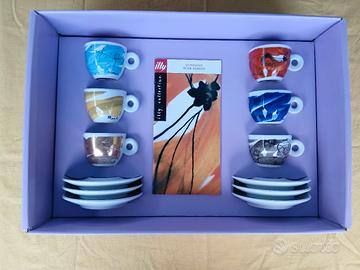 Illy Collection Peter Roesch 1999 Set 6+6 Nuovi