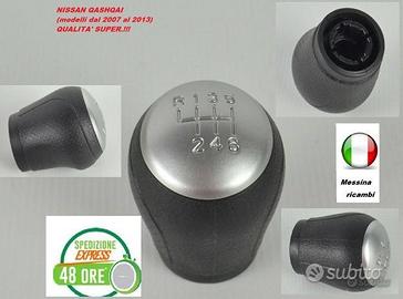 Pomello leva cambio nissan qasqai / juke / x-trail