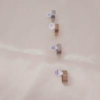 set 4 anelli acciaio inox misura 19 nuovi unisex