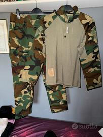Uniforme JS-Tactical WOODLAND taglia L - MAI USATA