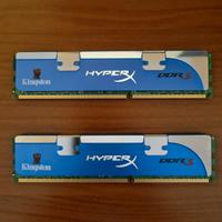 RAM Kingston Hyper X 4G x 2