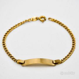 Bracciale da ragazzo in oro giallo 18 kt A.8