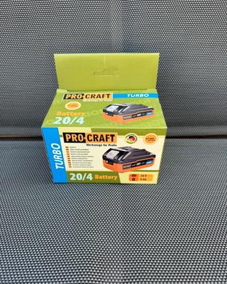 Batteria Procraft 20/4 Turbo 20 V 4,0 Ah / 4000 mA
