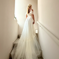 Abito da sposa stile principessa – tulle e pizzo