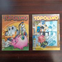 Lotto 2 Fumetti Topolino Disney n. 2265 e 2333