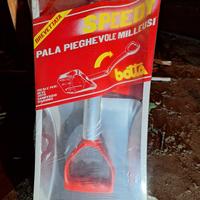 pala pieghevole in alluminio