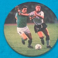 GASCOIGNE ENGLAND flip caps dischetto figurina