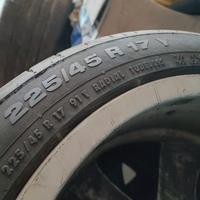 n. 4 cerchi in lega bmw 225/45/17 con gomme