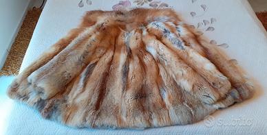 Pelliccia Vintage Originale in Volpe Rossa