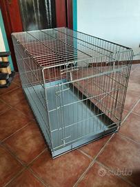 Kennel box in metallo zincato 