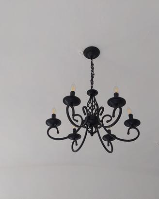Lampadario Rustico