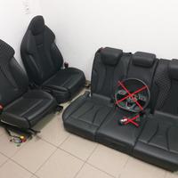 Sedili Audi interno in Pelle Recaro A3 S3 RS3 8V