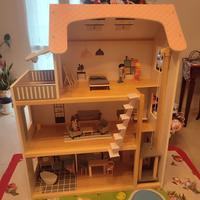 GIOCHI BAMBINA CASA DELLE BAMBOLE E PASSEGGINO 