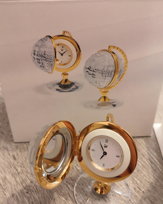 Orologio mappamondo Swarovski