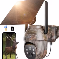 Telecamera SIM Solare Batteria WiFi Esterno 2K