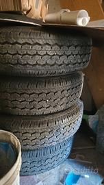 4 gomme 195 (2x 195/80r15 - 2x 195/70r15)