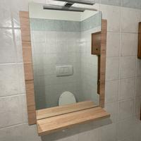 Specchio bagno con luce led