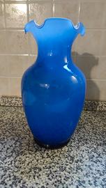 Vaso in vetro di MURANO colorato per fiori