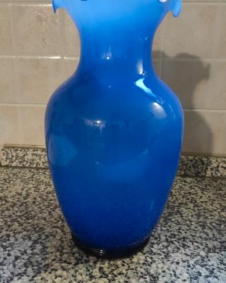 Vaso in vetro di MURANO colorato per fiori