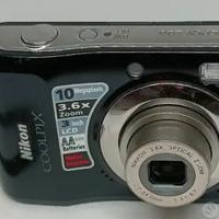 NIKON COOLPIX L20 FOTOCAMERA DIGITALE 