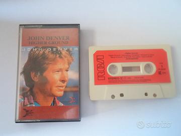 musicassetta JOHN DENVER HIGHER GROUND 1988