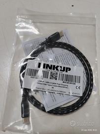 Cavo usb-c usb 4.0 linkup 240W 40gbps (90cm)