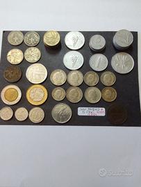 SET 43 MONETE (ITALIA -SAN MARINO -SVIZZERA )" B.