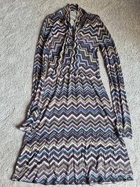 Abito modello Missoni, maglina di cotone