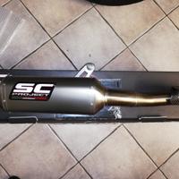 Silenziatore SC Rally Raid titanio x CFMoto 800MT