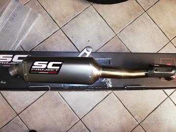 Silenziatore SC Rally Raid titanio x CFMoto 800MT