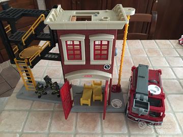 Caserma Pompieri + camion