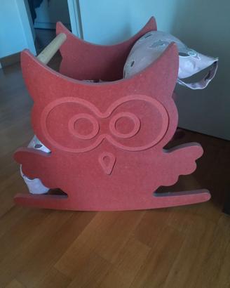 Dondolo bambini in legno