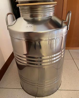 Fusto / Contenitore in Acciaio Inox 18/10 per Olio
