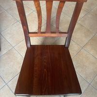 Sedie di legno arte povera