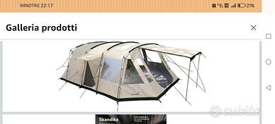 Tenda nordika Skandika 6 posti