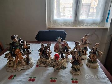 soprammobili  capo di monte 