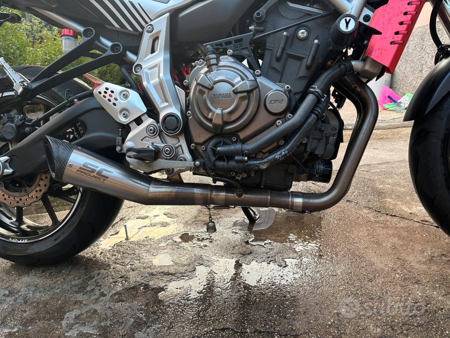 Scarico completo Sc project S1 yamaha mt 07 Accessori Moto In