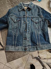giubbino jeans originale Levi s. taglia L