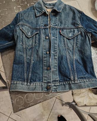 giubbino jeans originale Levi s. taglia L