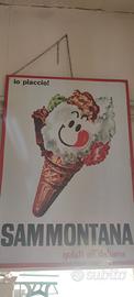 cartello gelati anni 80