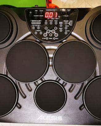 Batteria elettronica Alesis Compact kit 7 nera