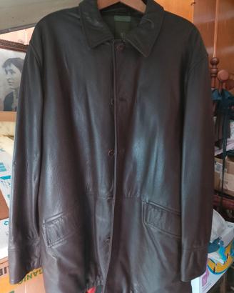 Giubbotto uomo in pelle