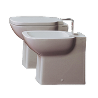 Flaminia Sprint SR117+SR217 (WC+ BIDET filo muro)