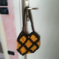 borsa in lana handmade 