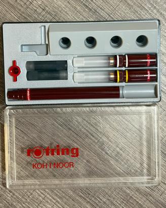 Set vintage Rotring Kohinoor Rapidograph