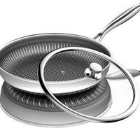 padella in acciaio Inox 