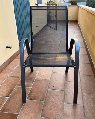 sedie da giardino
