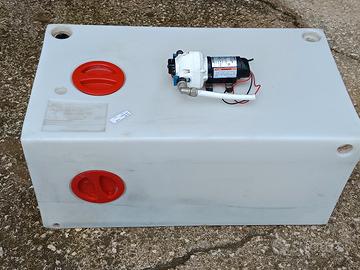 serbatoio e pompa acqua/barche/ roulotte/ camper 