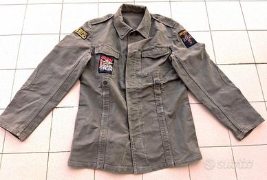 Giacca militare tedesca vintage modificata